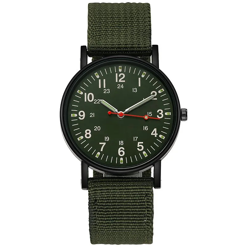 Reloj de cuarzo impermeable para hombre, de marca de lujo, a la moda, con manecillas luminosas, esfera grande, reloj de pulsera masculino, 2023
