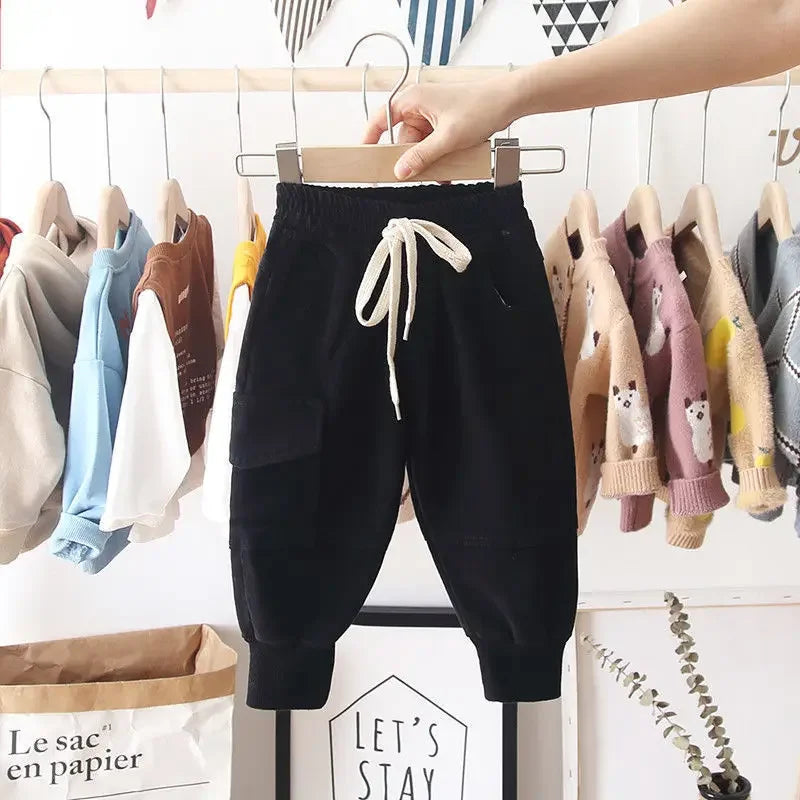 Nouveau pantalon Cargo pour 2-6 ans solide garçons pantalons de Sport décontractés Enfant Garcon enfants enfants pantalons 2-8 ans vêtements
