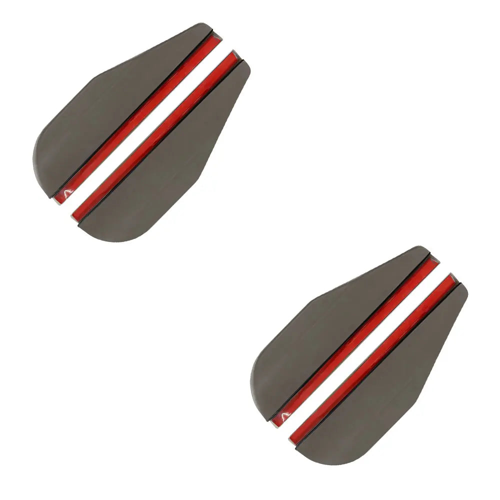 Parasoles de fibra de carbono para espejos retrovisores de coche, parasoles, protección, visión clara para la lluvia, accesorios para espejos retrovisores, 2 piezas