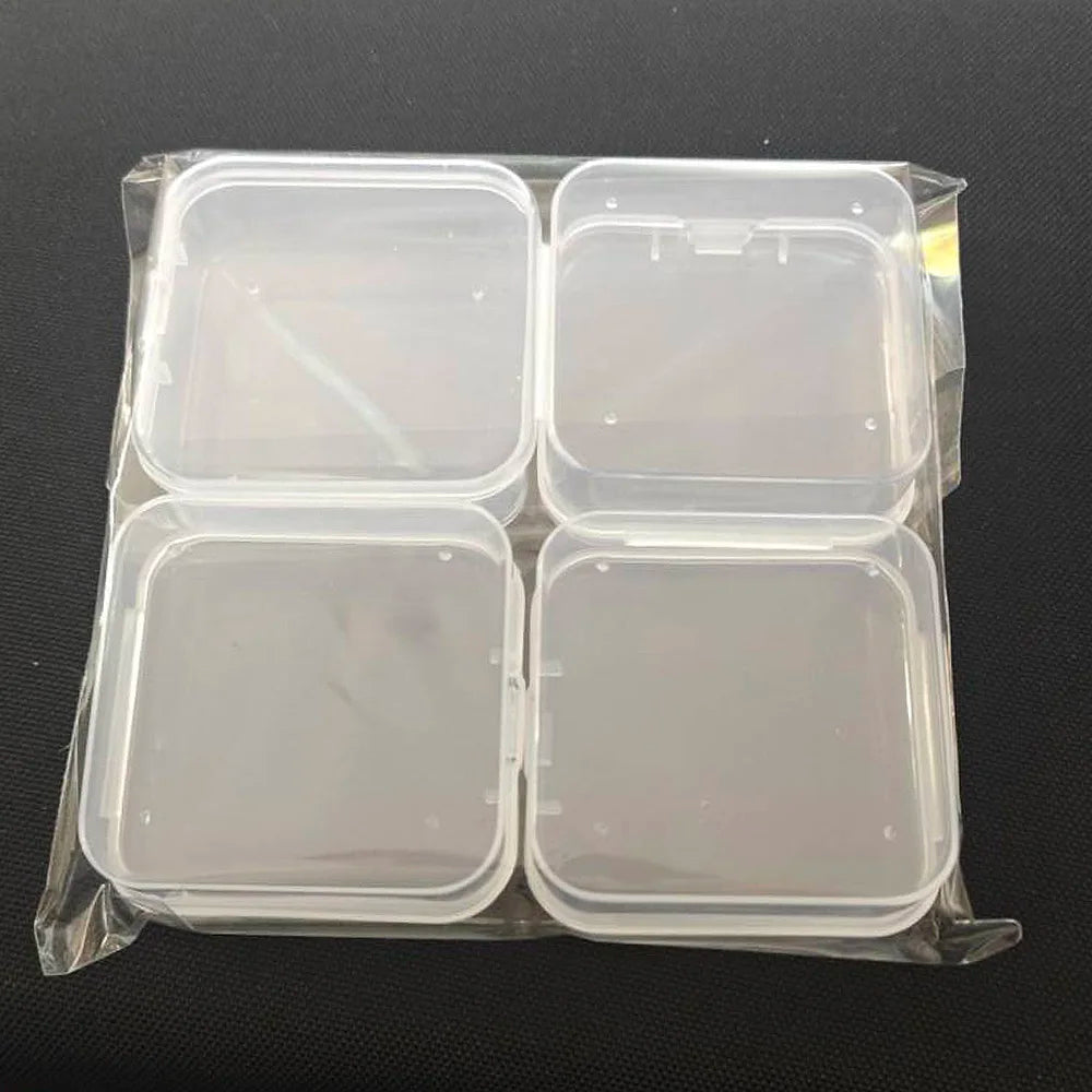 Caja de almacenamiento de bordado de pintura de diamante DIY, contenedor de almacenamiento de mosaicos de galletas de joyería de uñas, caja de almacenamiento multifuncional
