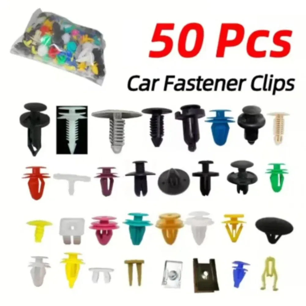 500/200/100 Piezas 30 Tipos Universal Surtido Auto Sujetador de Coche, Clips de Retención para Parachoques de Coche, Remaches de Sujeción de Paneles de Puerta, Forro para Todos los Coches