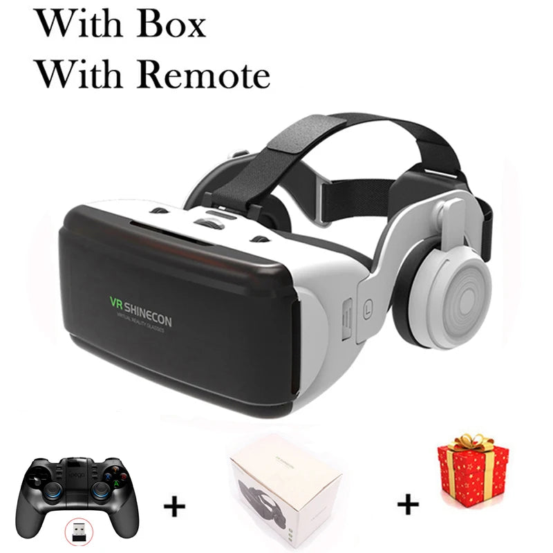 VR Kendecon-Gafas de realidad virtual 3D, gafas para smartphone, binoculares Viar, videojuego