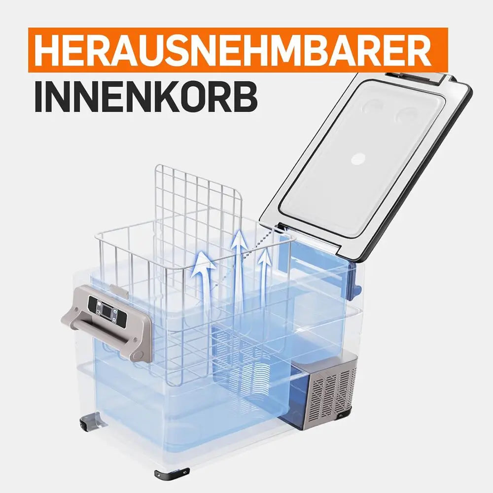Réfrigérateur compresseur polyvalent 30-49L — contrôlé par application, 12V/240V, -20°C à 20°C