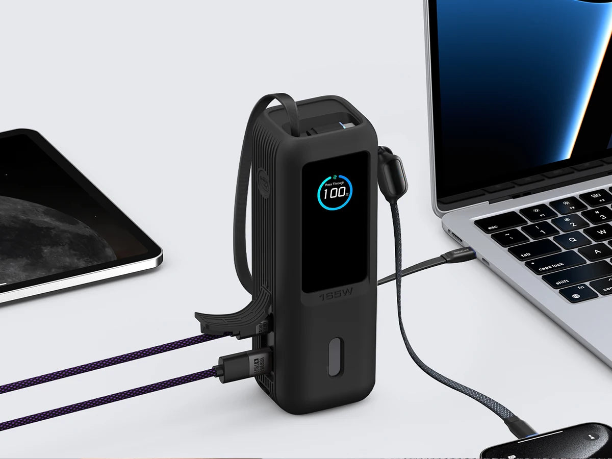 Étui en silicone pour Anker Zolo, 25000mAh, 165W, batterie externe, chargeur portable, étui de protection, étui de transport de voyage, TF, sac de rangement