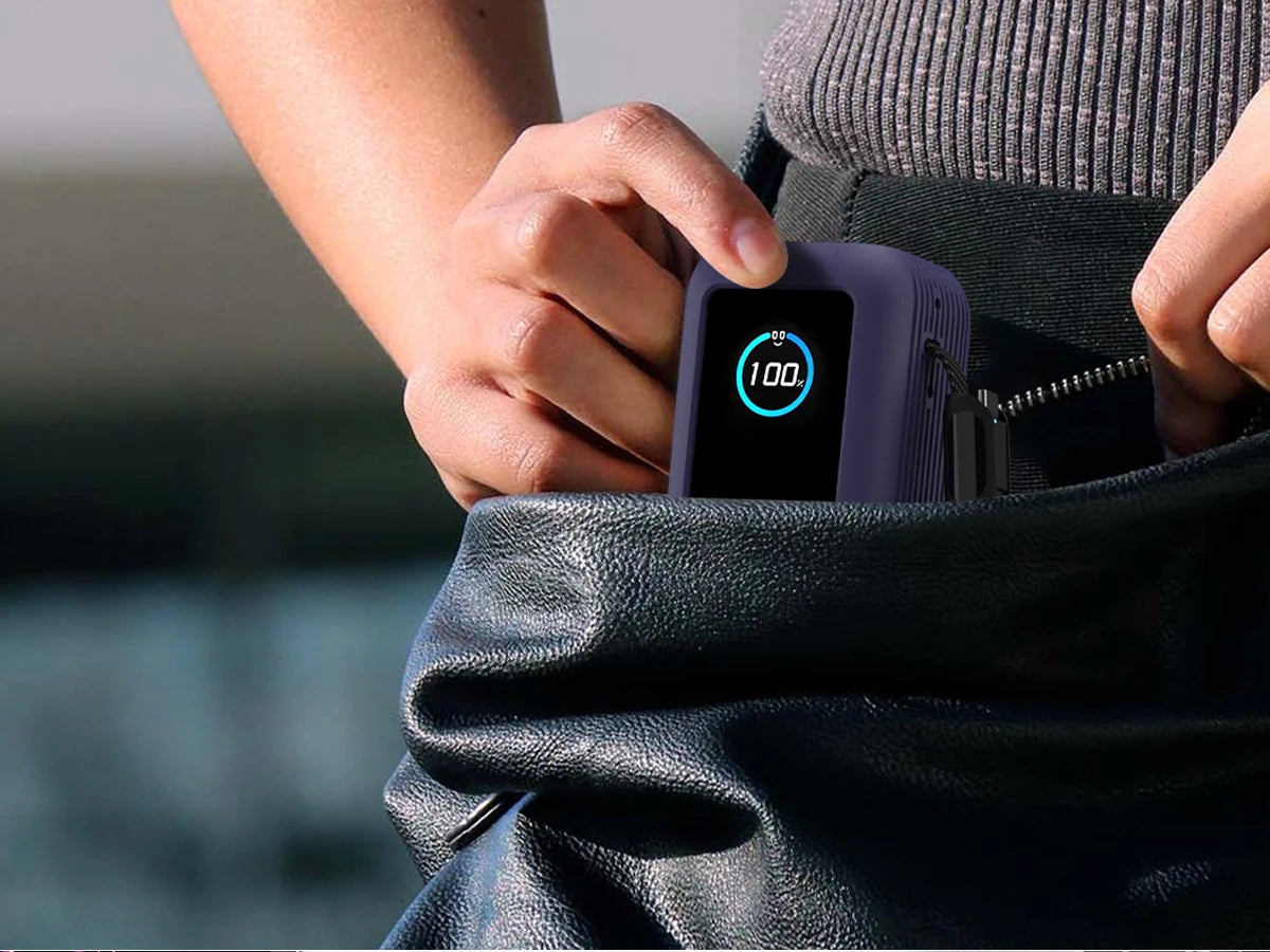 Étui de chargeur portable en silicone SIKAI pour Anker zolo 2in1165W PowerBank, housse antichoc