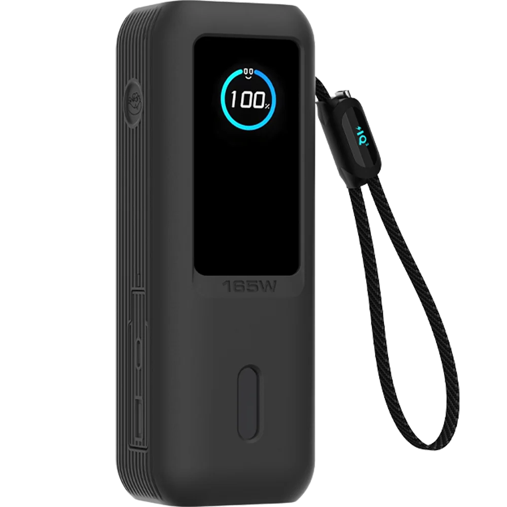 Étui en silicone pour Anker Zolo, 25000mAh, 165W, batterie externe, chargeur portable, étui de protection, étui de transport de voyage, TF, sac de rangement