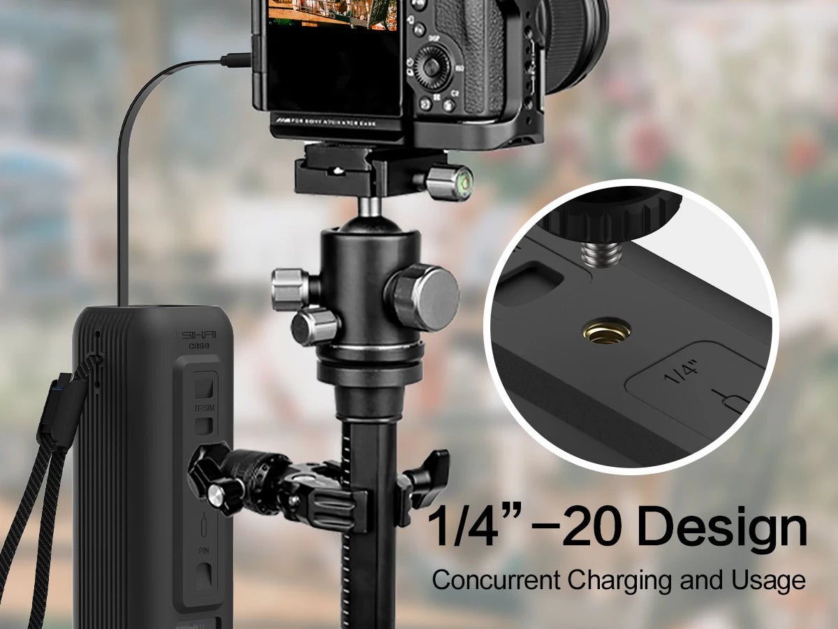 Étui en silicone pour Anker Zolo, 25000mAh, 165W, batterie externe, chargeur portable, étui de protection, étui de transport de voyage, TF, sac de rangement