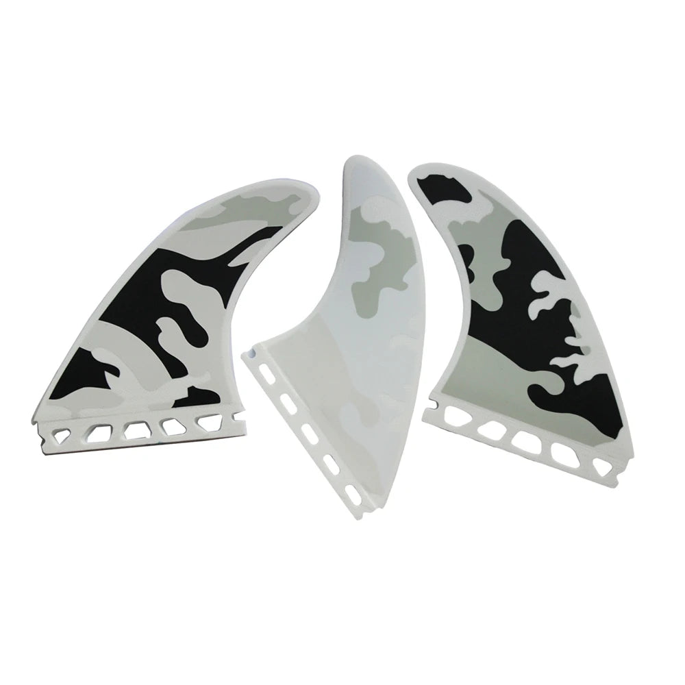 Aletas de propulsor de surf de carbono tipo nido de abeja y aletas de tabla de surf de fibra de vidrio en Surf AM2 DHD Techflex SuperE Rasta FINS Jordy