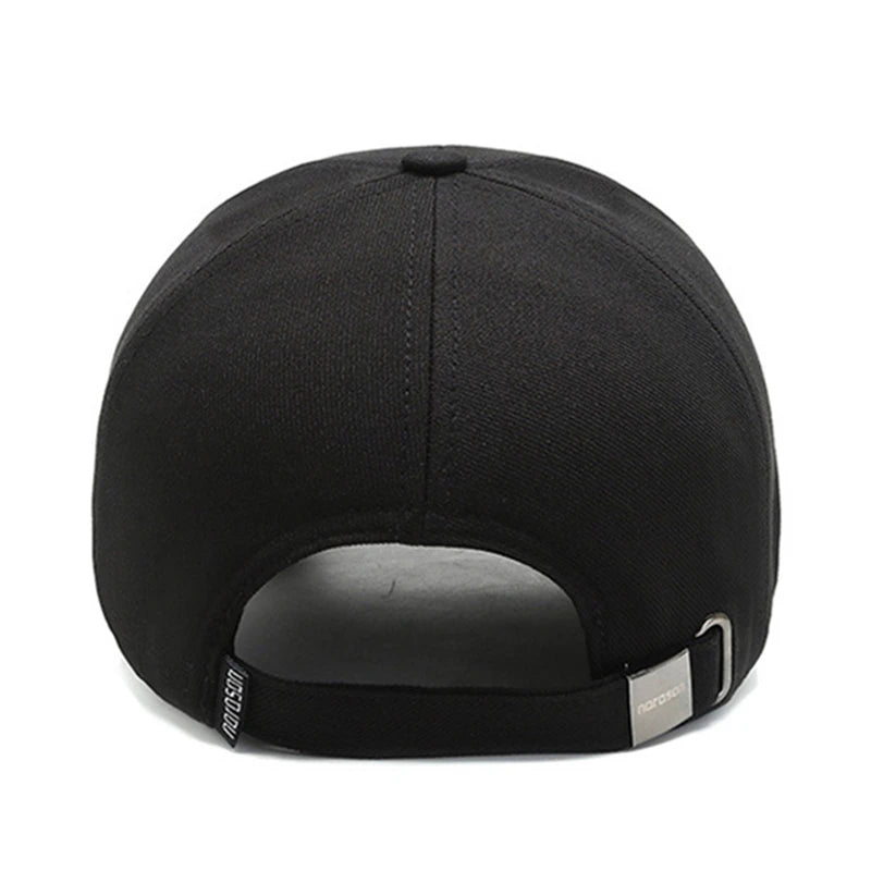 Casquette de baseball en coton pour hommes — snapback réglable, trucker, chapeau de papa (v2)