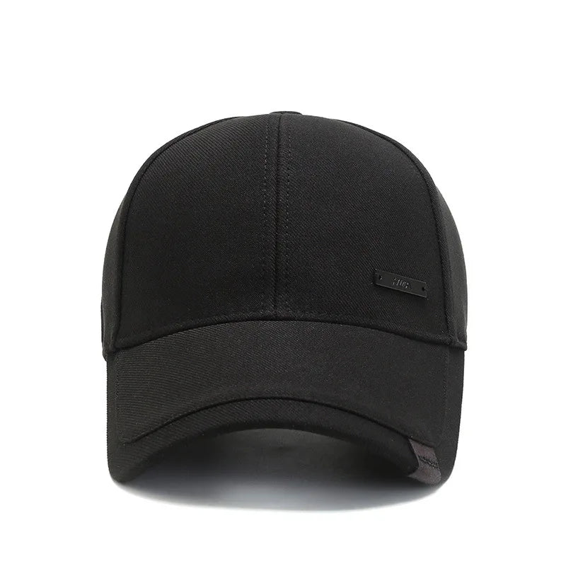 Casquette de baseball en coton pour hommes — snapback réglable, trucker, chapeau de papa (v2)