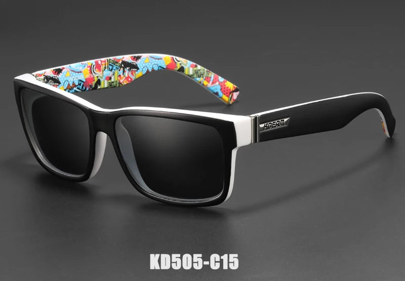 Lunettes de soleil sport polarisées — couleurs choquantes, conduite extérieur, photochromiques, avec boîte