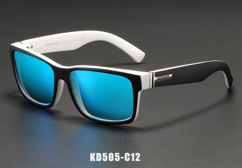 Lunettes de soleil sport polarisées — couleurs choquantes, conduite extérieur, photochromiques, avec boîte