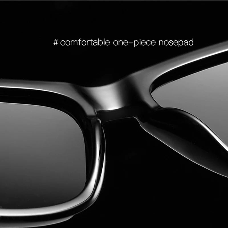 Lunettes de soleil polarisées UV400 — sport extérieur, homme et femme, protection solaire