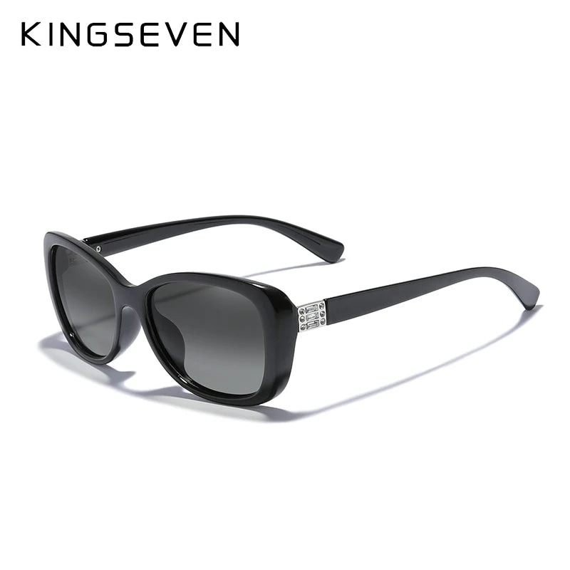 KINGSEVEN Young Style Women's Sunglasses Gradient Polarized Lens Luxury Design Elegant Ladies Sunglasses for Women