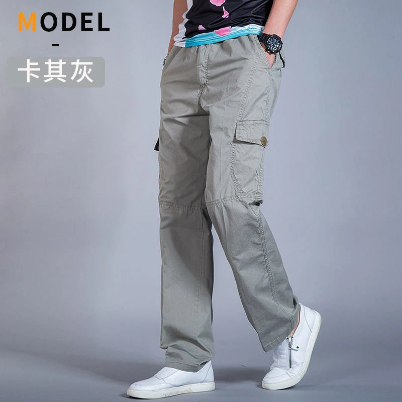 Pantalon Cargo homme été printemps coton vêtements de travail nouveau en grande taille 6XL décontracté escalade Joggers pantalons de survêtement Hombre automne pantalon