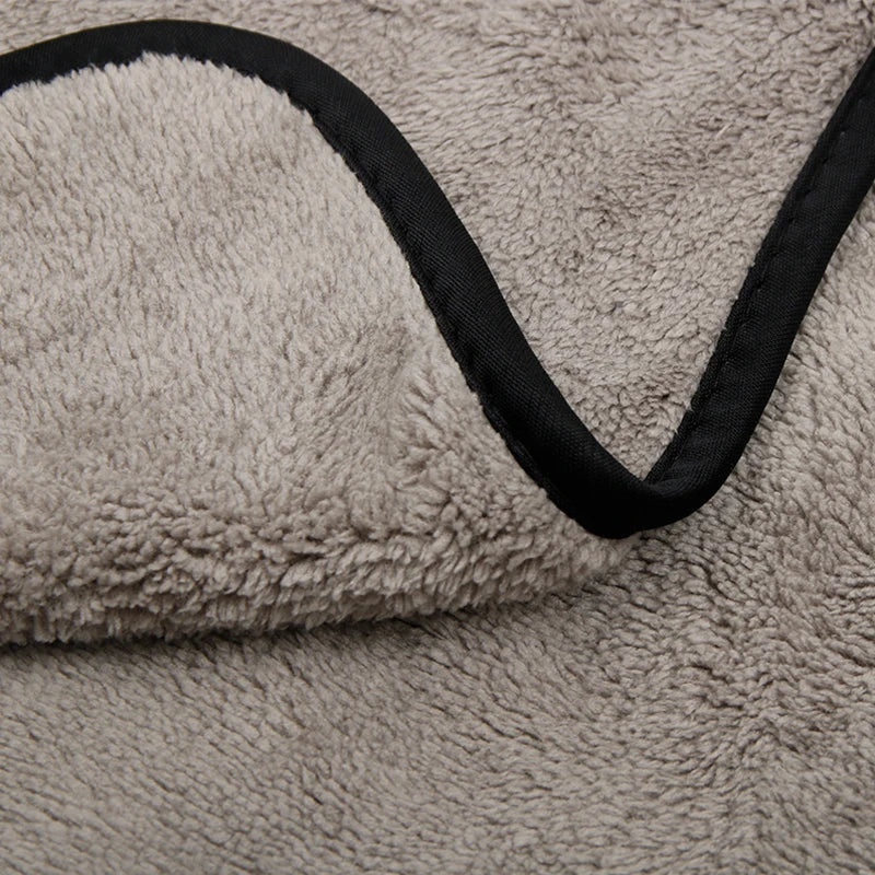 Serviette de lavage auto en microfibre super absorbante — nettoyage et séchage, multifonctionnelle