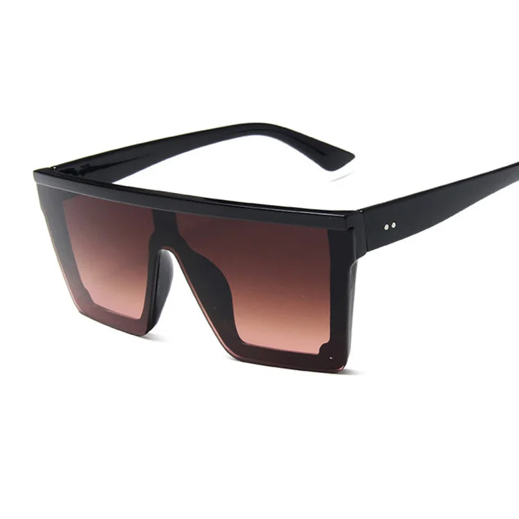 Respzed Shades-Vintage Retro Sunglasses for Men and Women, Black Square Sunglasses, Fashion Sunglasses