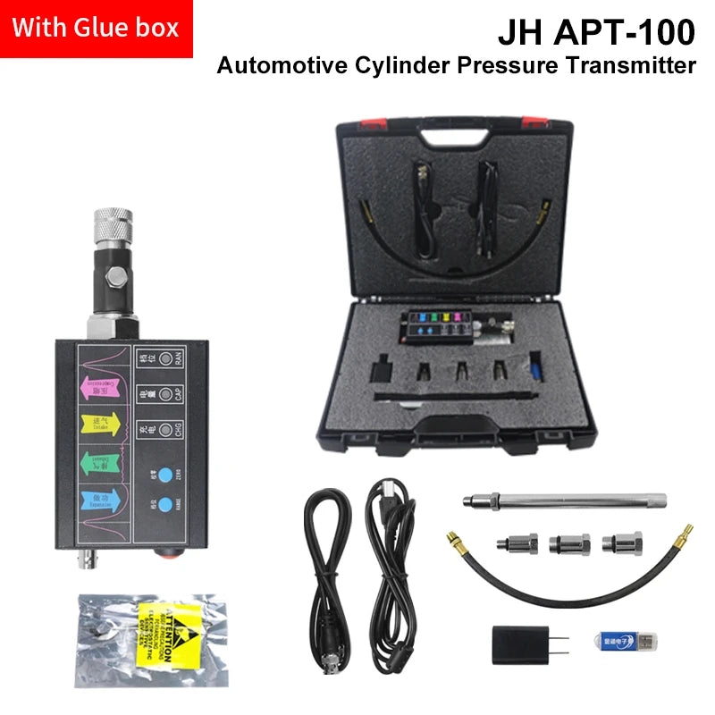 Automotive Cylinder Pressure Transmitter, JINHAN JH APT-100 Professional Automotive Pressure Sensor, Suitable for Oscilloscopes