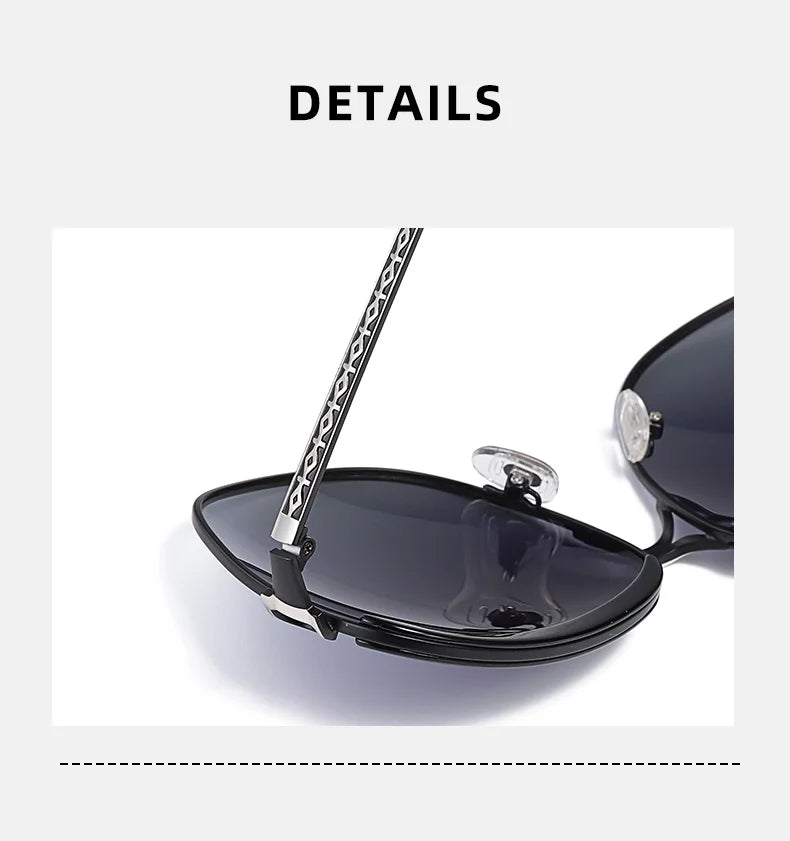 Lunettes de soleil polarisées femme — dégradé, lentille ronde, carré, luxe