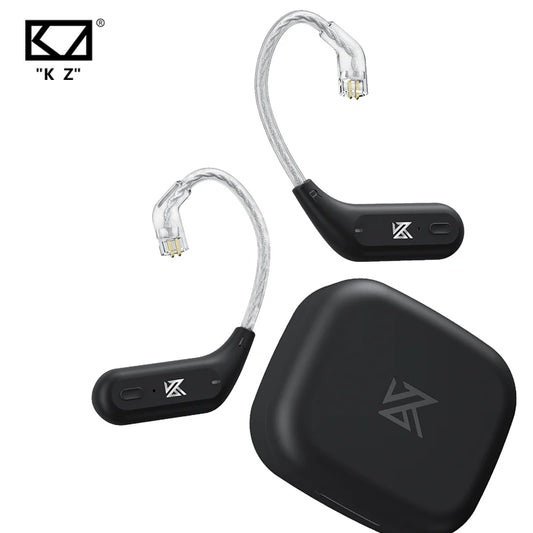 KZ AZ09 HD Bluetooth Ear Hook Earphone Cable Wireless HIFI Upgrade Cable with Charging Case