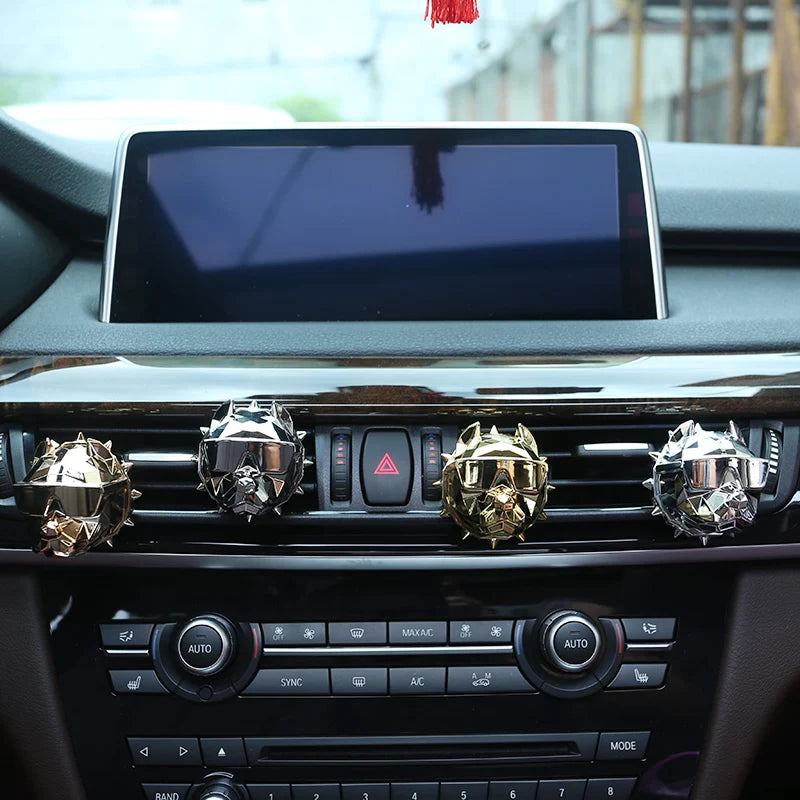 No Bulldog Perfume Car Air Freshener Car Perfume Auto Decor Car Scent Clip Bulldog Perfume Car Fragrance Car Diffuser