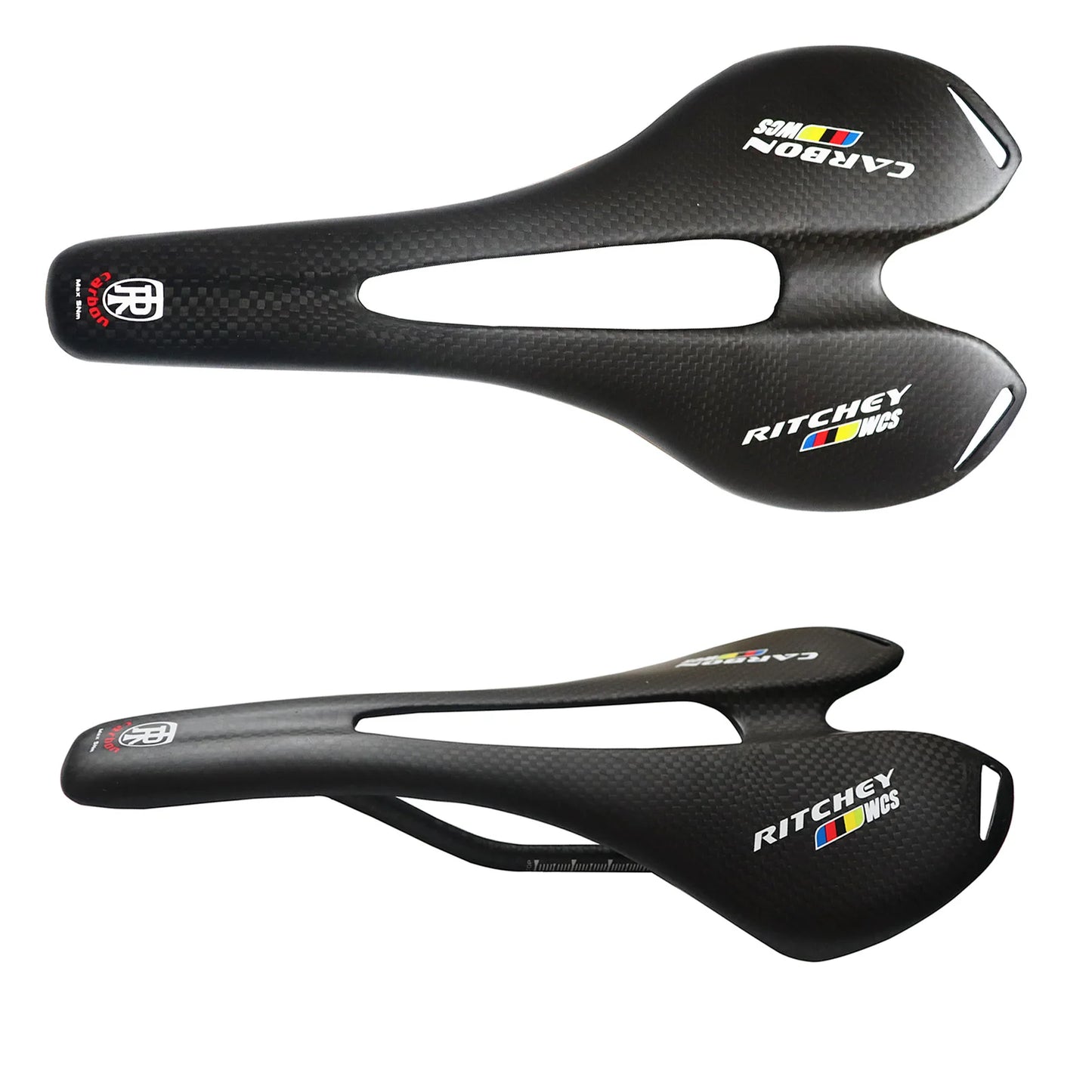 Sillín de bicicleta ultraligero de carbono, asiento de carreras para MTB, sillín de bicicleta de carretera ondulado para hombre, almohadilla de asiento de ciclismo, pieza de repuesto