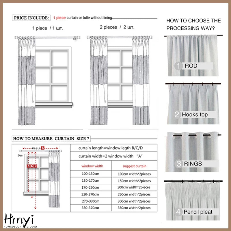 Cortinas de tul blanco transparente para ventana, visillos de estilo moderno para salón, dormitorio, cocina, hechas a medida
