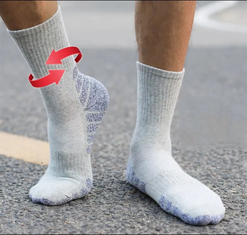 Chaussettes de Ski thermiques d'hiver pour hommes et femmes, chaussettes chaudes pour Sports de plein air, Snowboard, escalade, randonnée, EU35-47