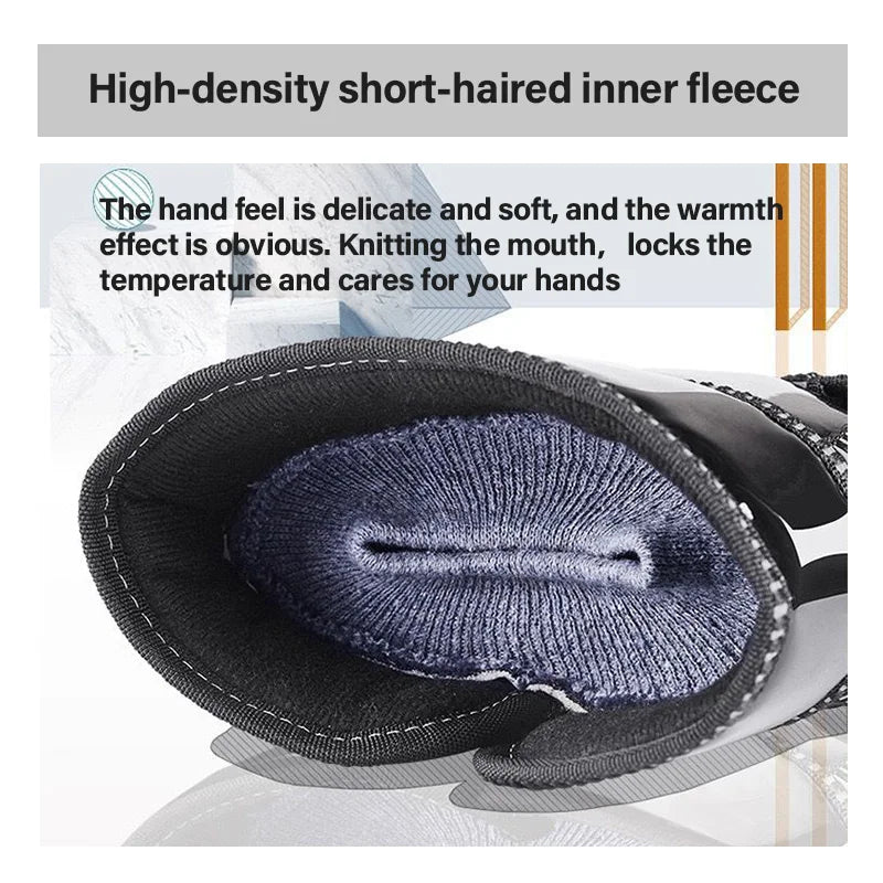 Manchons de Guidon Moto Imperméables — Gants Thermiques Hiver Scooter & Moto