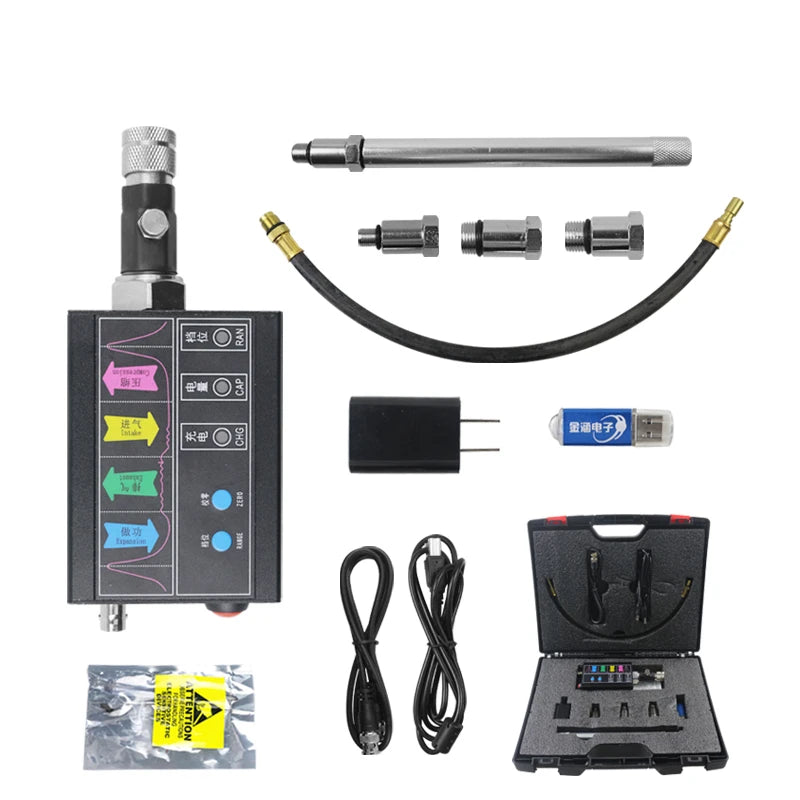 Automotive Cylinder Pressure Transmitter, JINHAN JH APT-100 Professional Automotive Pressure Sensor, Suitable for Oscilloscopes
