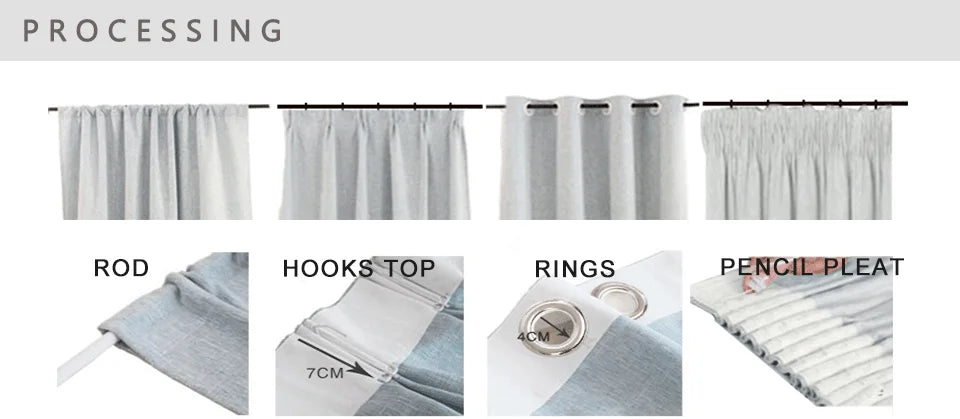 Cortinas de tul blanco transparente para ventana, visillos de estilo moderno para salón, dormitorio, cocina, hechas a medida