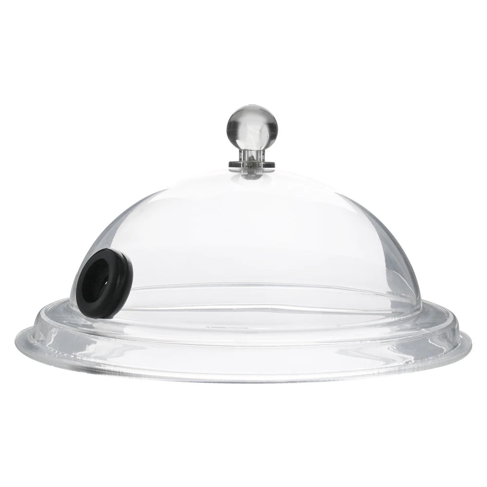 Campana extractora de cocina molecular, tapa de calidad alimentaria, cúpula para pistola ahumadora, accesorio de infusor de humo, para pastel, bistec, plato de cocina