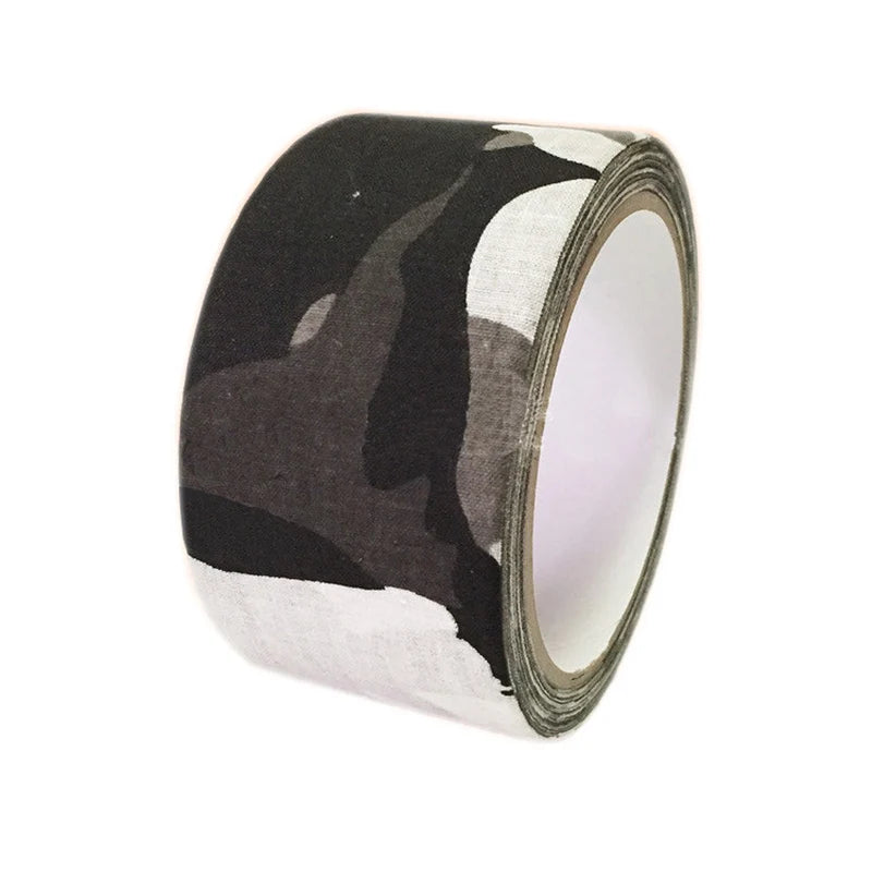 5M ruban de Camouflage extérieur WRAP chasse étanche auto-adhésif Camo bande furtive pansement 0.05m x 5m /2 pouces x 196 pouces