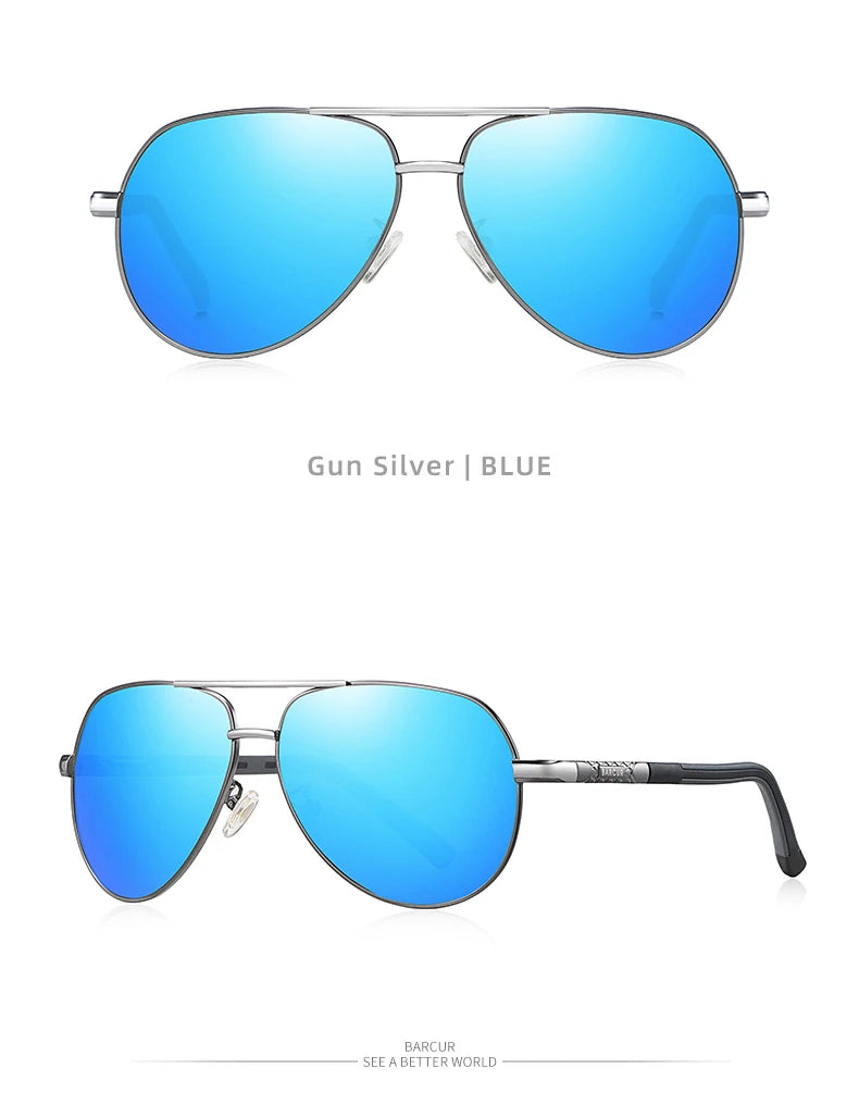 Lunettes de soleil photochromiques homme polarisées — jour/nuit, caméléon, anti-éblouissement, UV