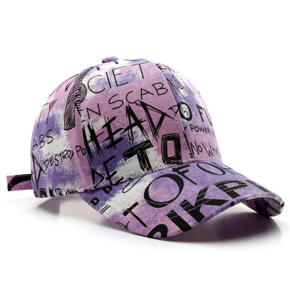 FS Black Red Graffiti Baseball Caps for Men Luxury Brand Women Hat Snapback Hip Hop Cap Street Trucker Hats Casquettes Men