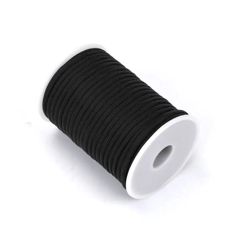 Paracorde 550 à 7 cœurs, 5M/15M/30M, 4mm, cordon de Parachute, kit de corde de survie pour Camping en plein air, parapluie, tente, lanière, corde à linge