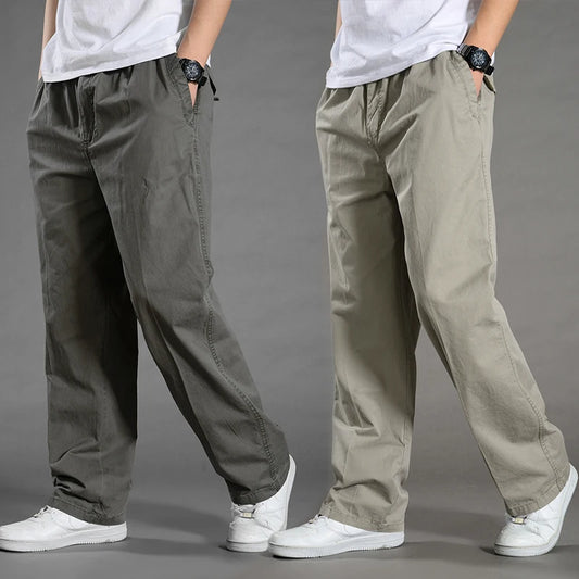 Pantalon Cargo homme été printemps coton vêtements de travail nouveau en grande taille 6XL décontracté escalade Joggers pantalons de survêtement Hombre automne pantalon