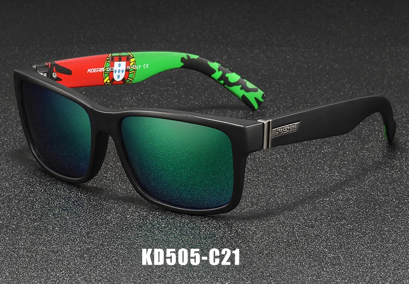 Lunettes de soleil sport polarisées — couleurs choquantes, conduite extérieur, photochromiques, avec boîte