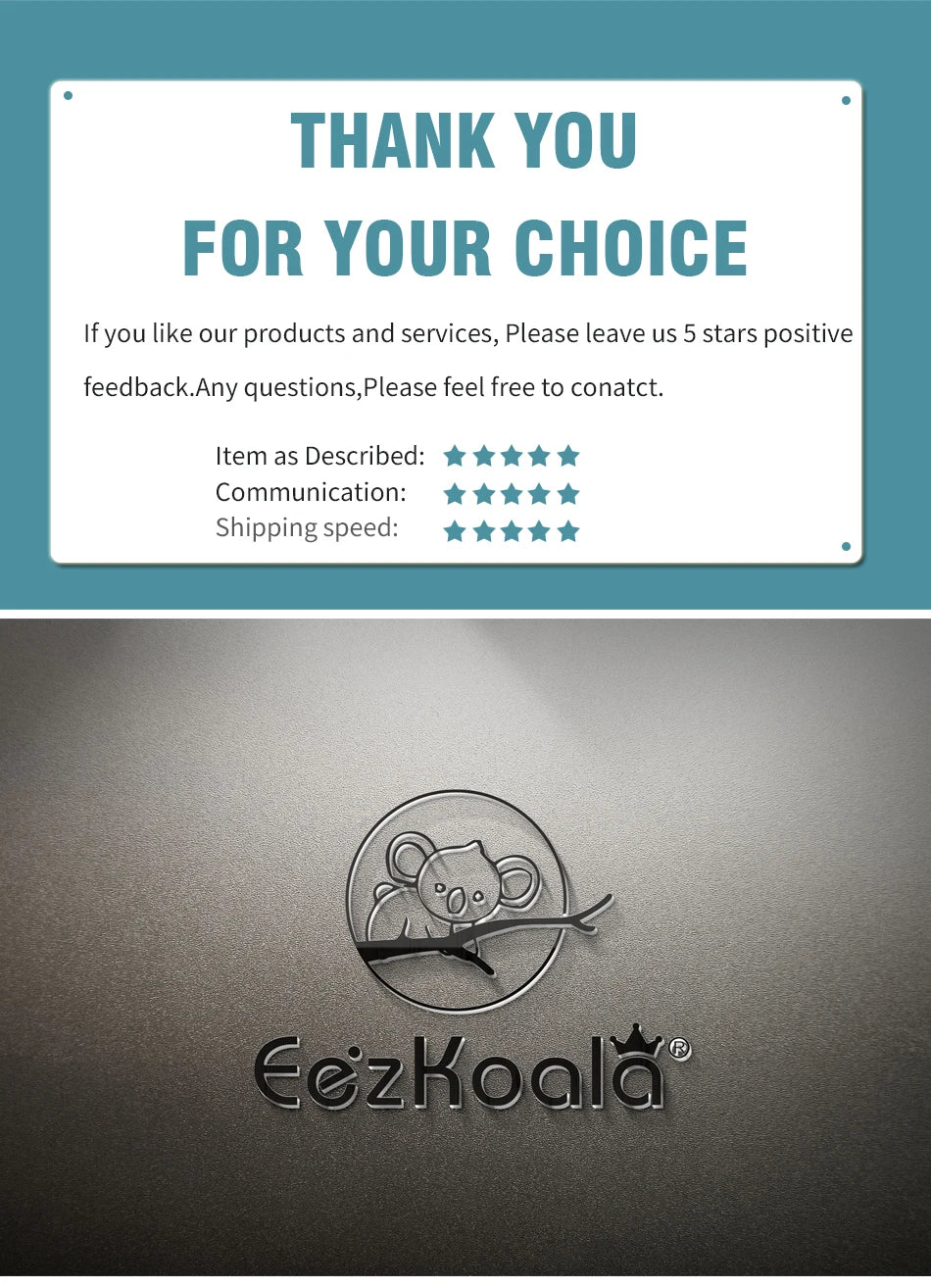 Eezkoala Couche de bain pour bébé nouveau-né à taille haute, lavable, en tissu