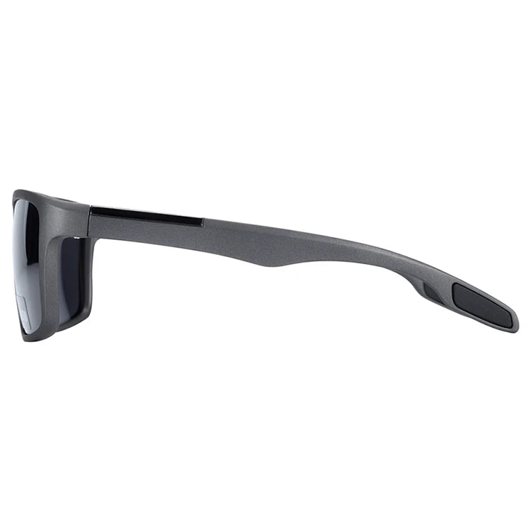 Lunettes de soleil polarisées TR90 ultralégères — vintage, carrées, homme et femme