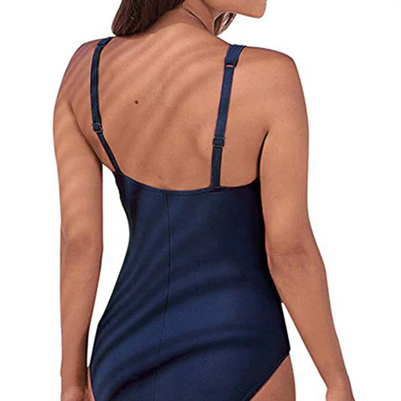 Maillot de bain une pièce Sexy pour femmes, Push Up, grande taille, contrôle du ventre, Monokini, vêtements de plage, Vintage, 2024