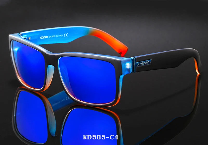 Lunettes de soleil sport polarisées — couleurs choquantes, conduite extérieur, photochromiques, avec boîte