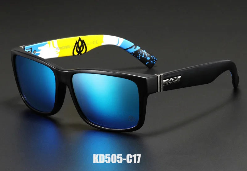 Lunettes de soleil sport polarisées — couleurs choquantes, conduite extérieur, photochromiques, avec boîte