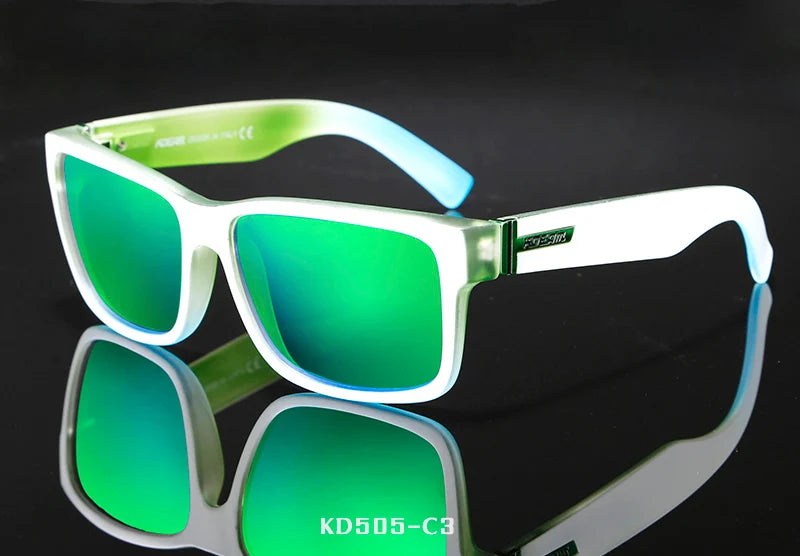 Lunettes de soleil sport polarisées — couleurs choquantes, conduite extérieur, photochromiques, avec boîte