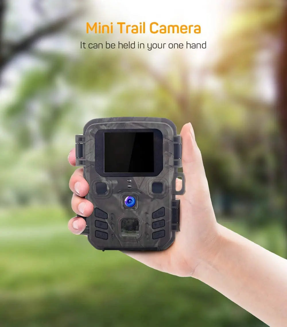 Caméra de chasse sans fil Suntekcam 20MP 1080P, vision nocturne extérieure, étanche IP65, piège photo Mini301 pour la faune