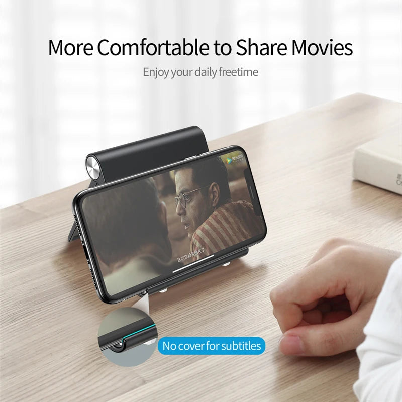 Phone Holder Smartphone Holder Mobile Tablet Stand for iPhone 14 13 Desktop Cell Phone Holder Portable Phone Stand