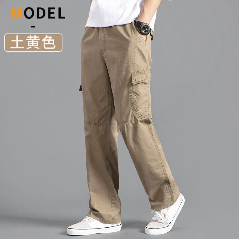 Pantalon Cargo homme été printemps coton vêtements de travail nouveau en grande taille 6XL décontracté escalade Joggers pantalons de survêtement Hombre automne pantalon