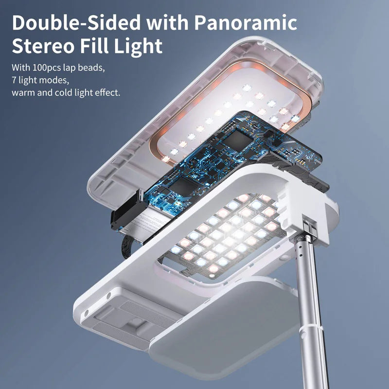 Phone holder Selfie light fill light Portable stand For Car phone holder Bluetooth camera Lamps LED light Luz