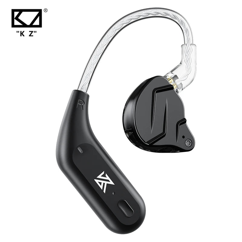 KZ AZ09 HD Bluetooth Ear Hook Earphone Cable Wireless HIFI Upgrade Cable with Charging Case