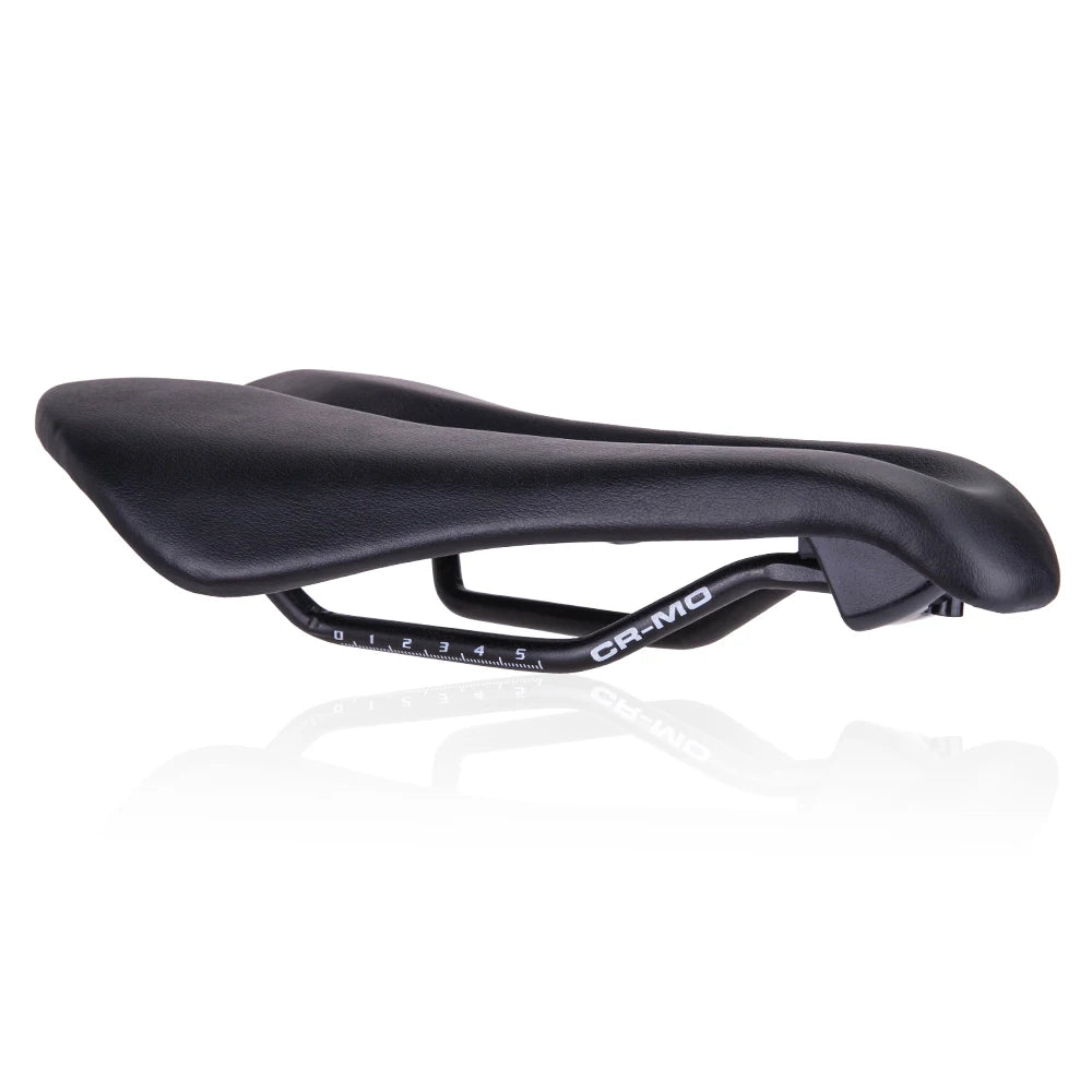 ZTTO-Selle de vélo de route et VTT ergonomique, siège amissié ultraléger, design antarctique court, large et confortable, long voyage, 146mm